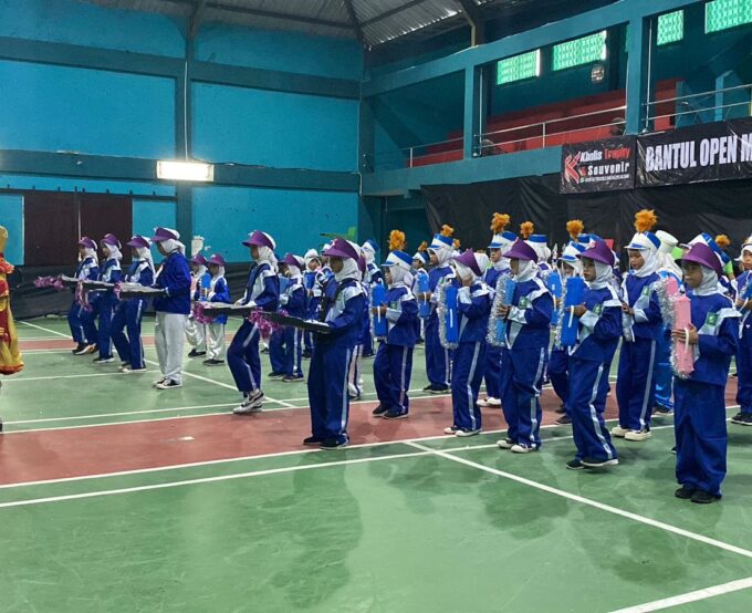MIN 3 Bantul Borong Juara Dalam Bantul Open Marching Championship 2025