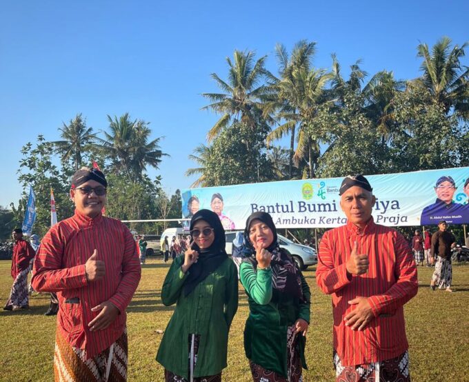 Guru MIN 3 Bantul Berpartisipasi Dalam Upacara HUT ke-194 Kabupaten Bantul