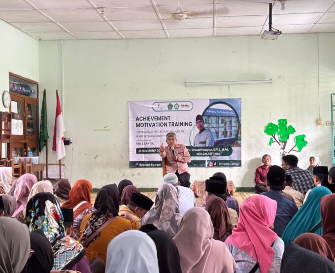 MIN 3 Bantul Gelar Achievement Motivation Training: Bekali Siswa Optimalisasi Potensi Diri untuk Meraih Mimpi
