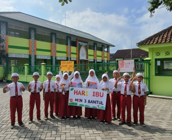 Peringati Hari Ibu, Kepala MIN 3 Bantul Berikan Pesan Menyentuh bagi Guru dan Wali Murid