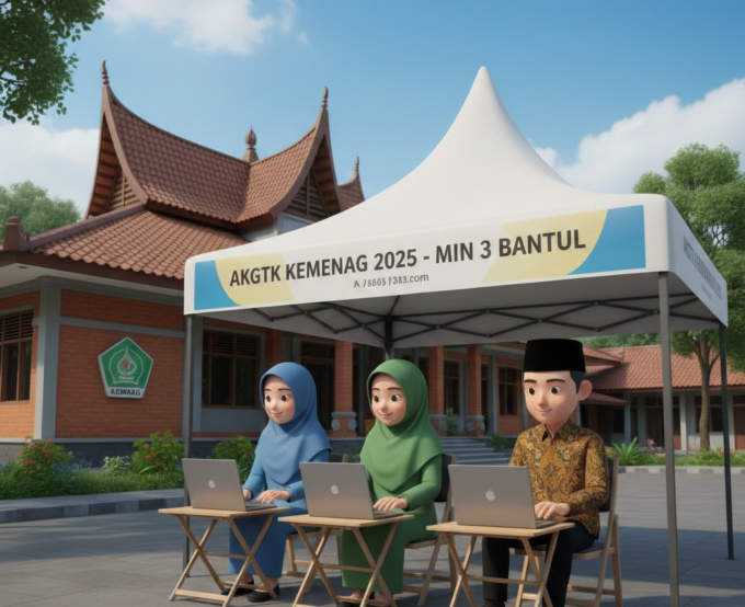 Tingkatkan Kompetensi, Tiga Guru MIN 3 Bantul Ikuti AKGTK Kemenag 2025