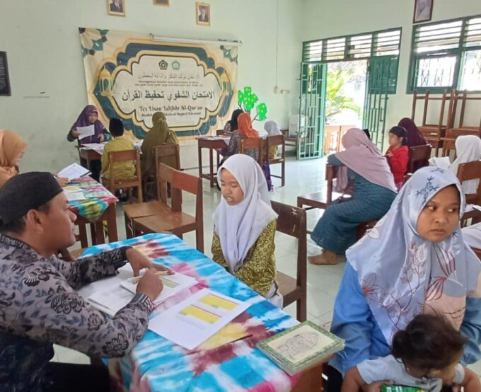 Ujian Lisan Tahfidz Al-Qur'an : Puncak Asesmen di MIN 3 Bantul