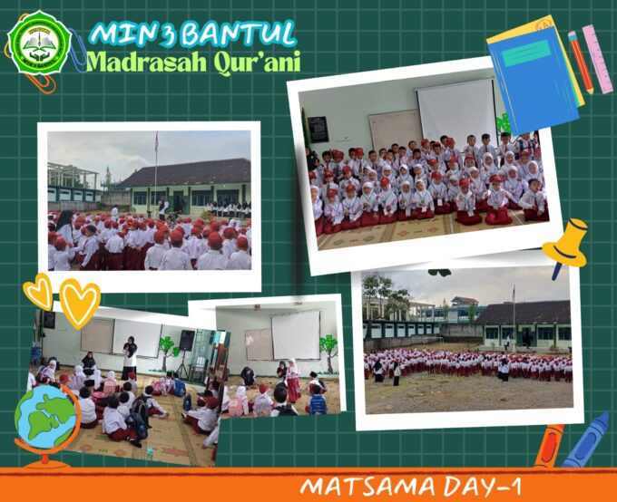 MIN 3 Bantul Gelar Matsama: Perkenalan Lingkungan Madrasah, Tanamkan Nilai Kedisiplinan​