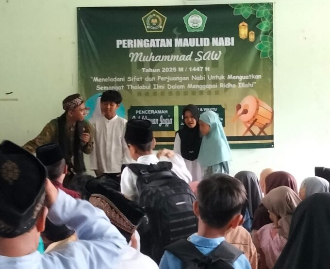MIN 3 Bantul Gelar Peringatan Maulid Nabi: Perkuat Semangat Belajar dengan Meneladani Rasulullah