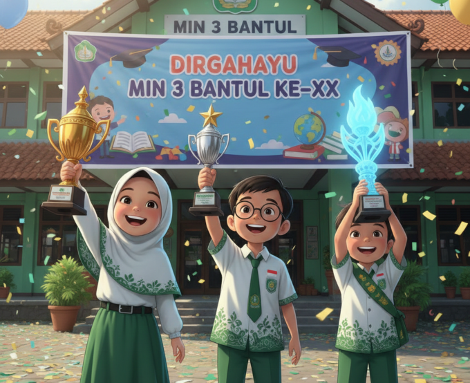 Selamat Ulang Tahun MIN 3 Bantul