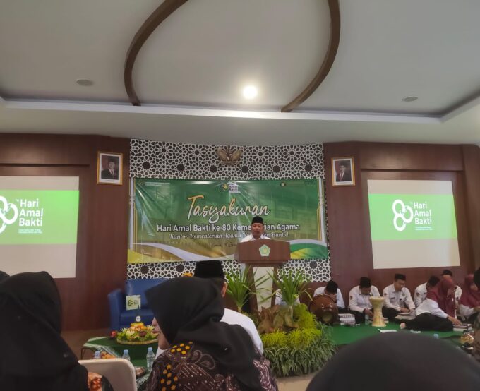 Kepala MIN 3 Bantul Hadiri Puncak Tasyakuran HAB Kemenag ke-80 dan Peluncuran "LAGI MANTUL"