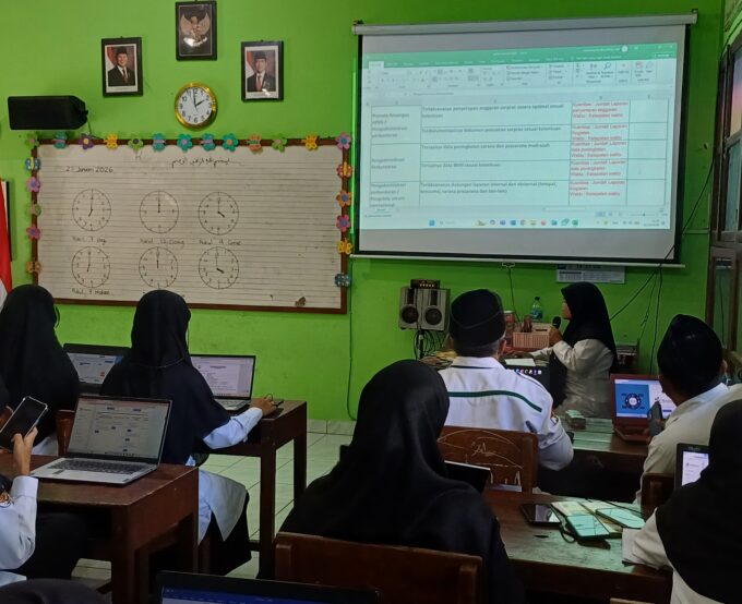 Sinergi Awal Tahun, Guru dan Tendik MIN 3 Bantul Breakdown SKP Pimpinan Tahun 2026