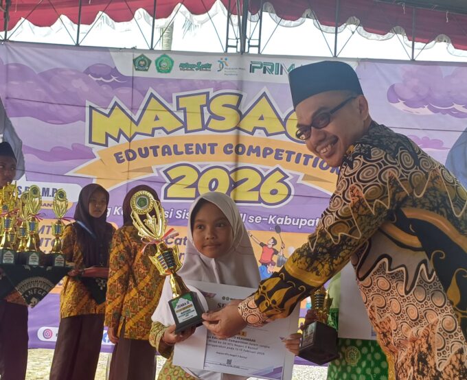 Siswi Kelas 3 MIN 3 Bantul Sabet Juara 2 Pidato Keagamaan Dalam Matsaga Competition 2026