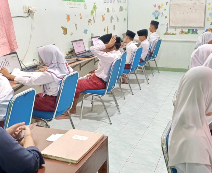Tetap Semangat di Tengah Puasa, 52 Siswa MIN 3 Bantul Hadapi Hari Pertama Try Out TKAD se-DIY