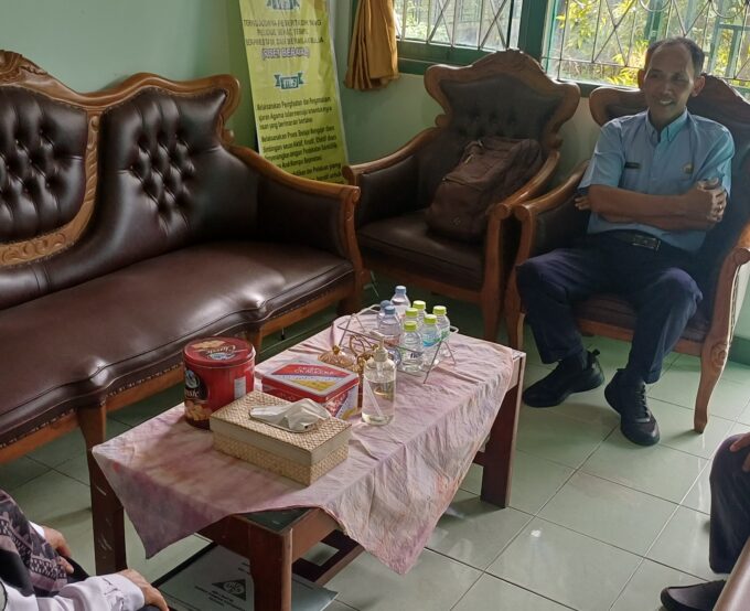 Pastikan Kelancaran, Pengawas Kapanewon Pajangan Monitoring Pelaksanaan TKA di MIN 3 Bantul