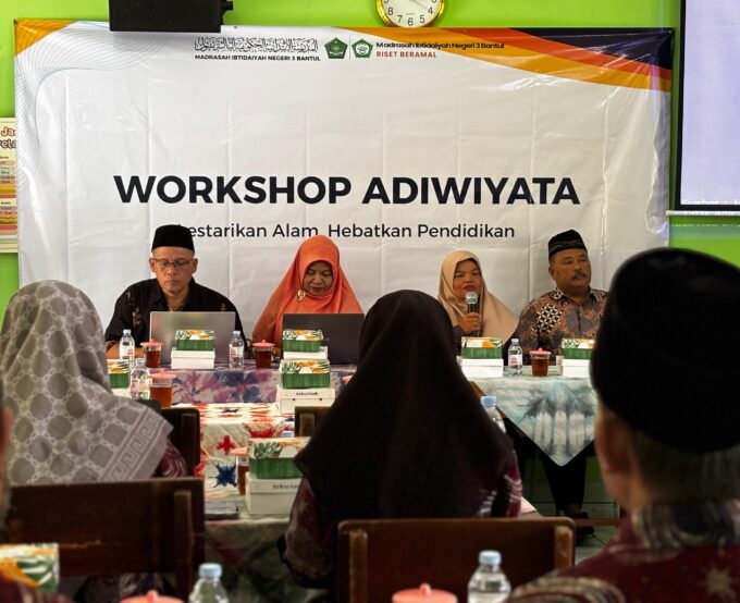 Wujudkan Madrasah Ramah Lingkungan, MIN 3 Bantul Gelar Workshop Adiwiyata