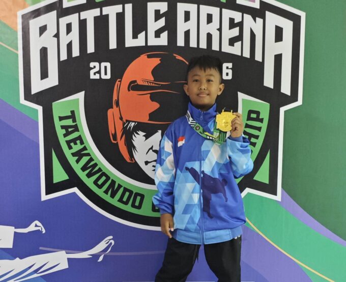 Prestasi Membanggakan! Siswa MIN 3 Bantul, Lukmi Maulana Asyafiq, Sabet Medali Emas Taekwondo di Sleman Battle Arena 2026