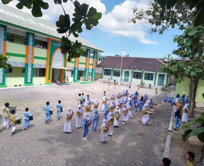 Matangkan Persiapan BOMC 2026, Drumband MIN 3 Bantul Gelar Gladi Bersih Penuh Semangat