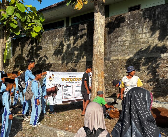 Rayakan Idul Adha 1447 H, MIN 3 Bantul Sembelih 2 Sapi dan 1 Kambing