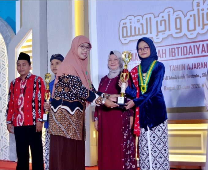 Raih Nilai Tertinggi Kedua TKA-TKAD, Mahira Hasna Kamila Sosok Siswi Berdedikasi MIN 3 Bantul
