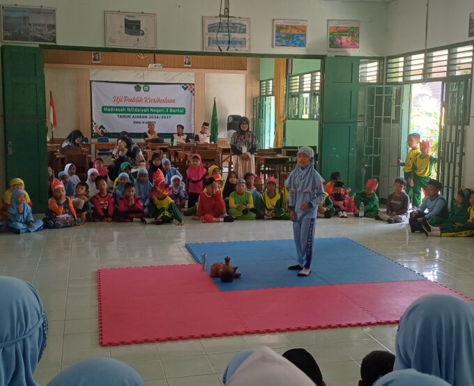 Iklila Labibah Aziz Bawakan Dongeng Legenda Desa Kasongan Dengan Sangat Ciamik di Hari Terakhir Matamuda MIN 3 Bantul