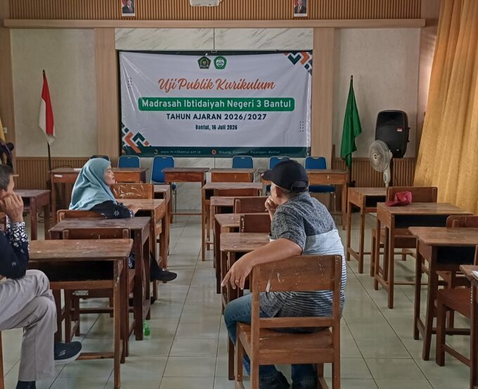 Koordinasi Revitalisasi Gedung, Tim Sarpras MIN 3 Bantul Bersama PPK Kemenag dan Rekanan Matangkan Rencana Pembangunan