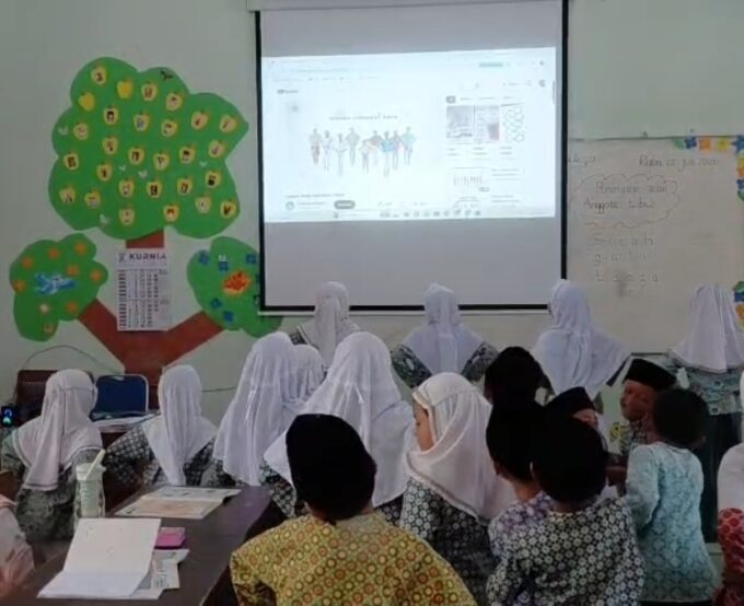 MIN 3 Bantul Hadirkan Inovasi Pembelajaran PJOK Teori: "Gerak Asik Tanpa Pindah Tempat" Kelas 1A Berlangsung Seru dan Menyenangkan