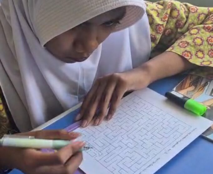 Wujudkan Pembelajaran Bermakna, Guru Kelas 5B MIN 3 Bantul Ajak Siswa Bermain Sambil Belajar Lewat Denah Rute Perjalanan