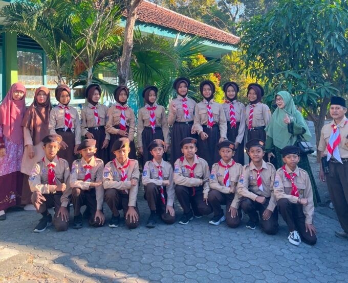 Semangat Prestasi dan Kekeluargaan Warnai Pemberangkatan Kontingen Pramuka MIN 3 Bantul ke Perkasisma 2026