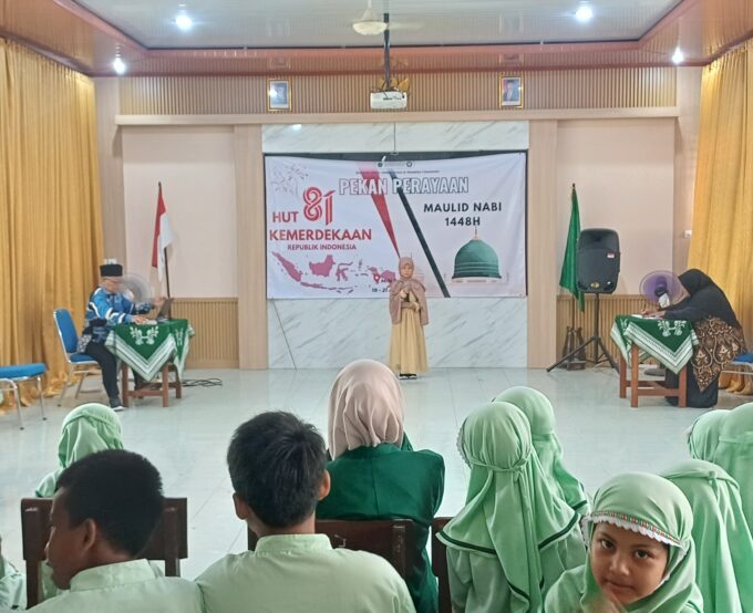 Gelar Lomba Madrasah Singer, Aula MIN 3 Bantul Bergemuruh Dipadati Ratusan Siswa