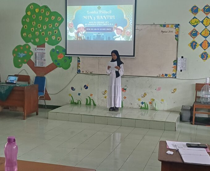 Pekan Perayaan HUT RI ke-81 dan Maulid Nabi, MIN 3 Bantul Cetak Da'i Cilik Berkarakter Melalui Lomba Pildacil