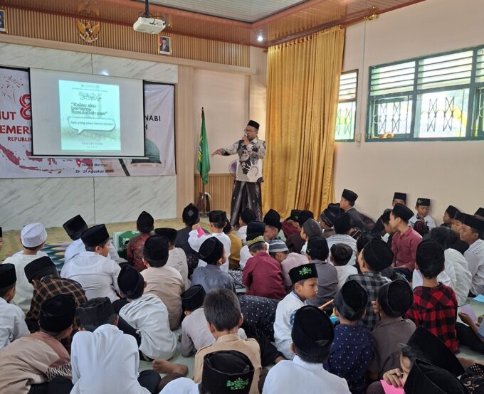Meriah dan Penuh Makna, Puncak Peringatan Maulid Nabi 1448 H di MIN 3 Bantul Diwarnai Kreasi Origami Harapan