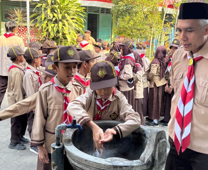 MIN 3 Bantul Gelar Pelatihan Pola Hidup Bersih dan Sehat: Fokus pada Praktik Cuci Tangan yang Baik dan Benar