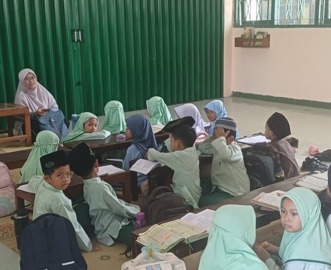 Asah Bakat Seni Baca Al-Qur’an, Ekstrakurikuler Tilawah MIN 3 Bantul Pikat Antusiasme Murid Baru
