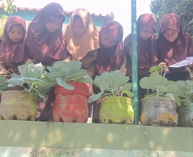 Tumbuhkan Rasa Ingin Tahu, Siswa Kelas IIIA MIN 3 Bantul Asyik Belajar Identifikasi Tanaman Lewat Pembelajaran Bermakna dan Menyenangkan