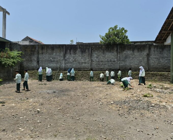 Belajar Seru di Luar Kelas: Siswa Kelas 5B MIN 3 Bantul Eksplorasi Ekosistem Madrasah