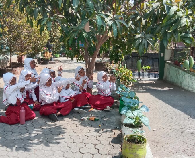 Membaca Ayat Kauniyah: Siswa MIN 3 Bantul Tadaburi Pertumbuhan Pohon Mangga